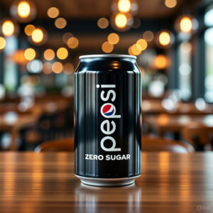 pepsi zero can