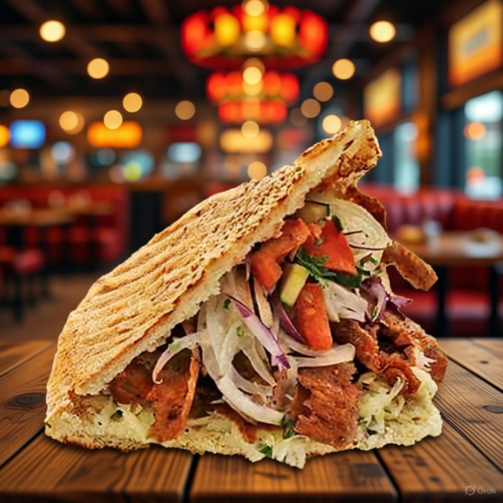 kebab w buŁce z mieszanym kebab w buŁce z mieszanym