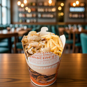 kebab box z kurczakiem